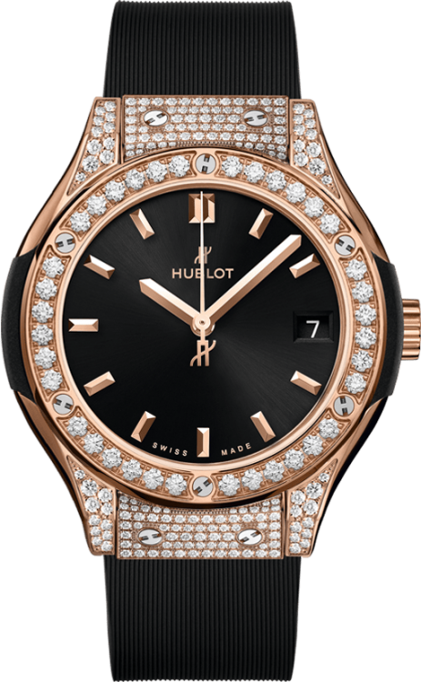 Hublot Classic Fusion King Gold Pave 581.OX.1480.RX.1704