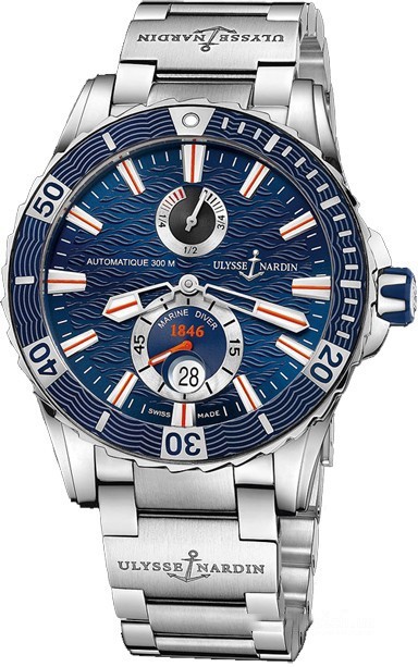 Ulysse Nardin Marine Boutique Exclusive Timepiece Marine Diver 263-10LE-7M/953-BQ