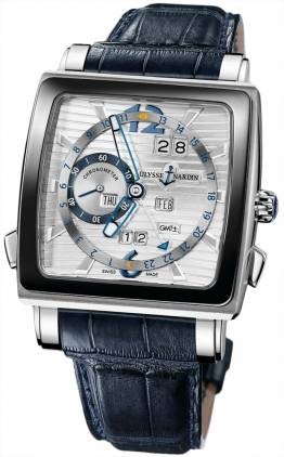 Ulysse Nardin Quadrato Dual Time Perpetual 320-90CER/91