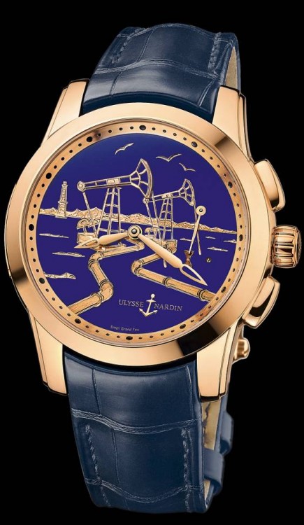 Ulysse Nardin Exceptional Hourstriker Boutique Exclusive Timepiece 6106-131/E3-OIL-BQ