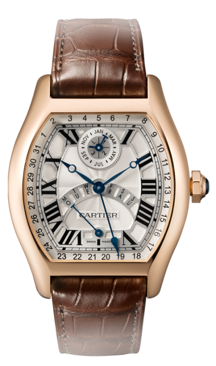 Cartier Tortue Perpetual Calendar Watch W1580045