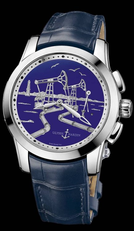 Ulysse Nardin Exceptional Hourstriker Boutique Exclusive Timepiece 6109-131/E3-OIL-BQ