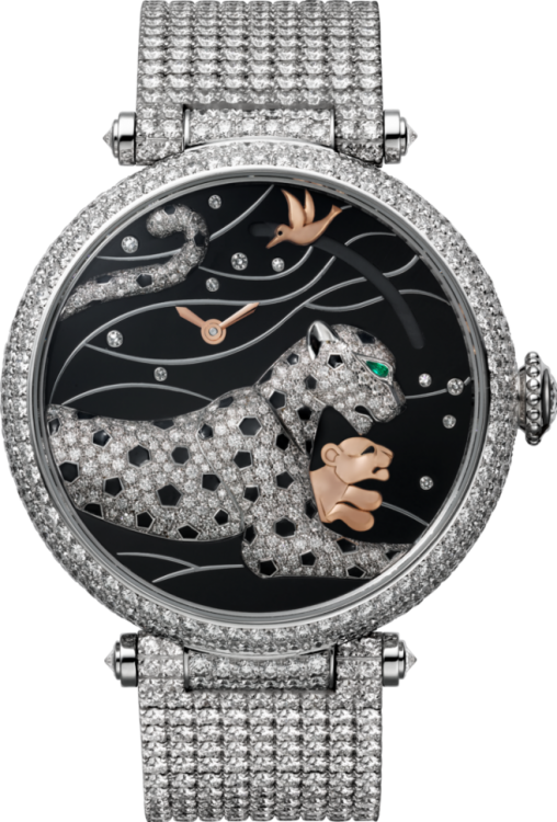 Cartier Creative Jeweled Panthere et Colibri Watch HPI00777