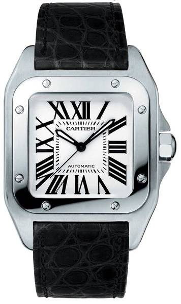de Cartier Santos 100 Watch W20106X8