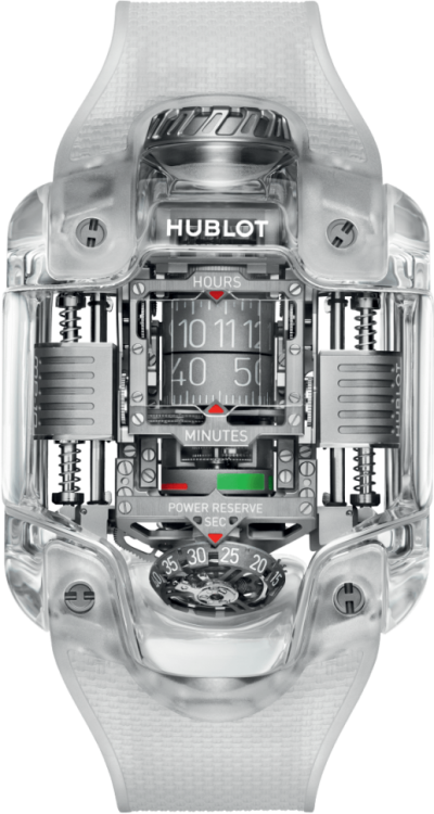 Hublot Exceptional Timepieces MP-10 Tourbillon Weight Energy System Sapphire 910.JX.0001.RT