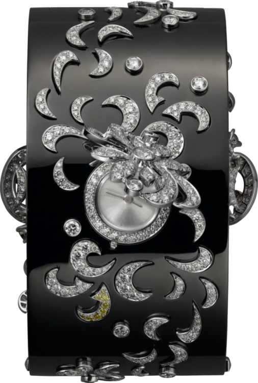 Cartier Creative Jeweled High Jewellery Secret Hour Watch HPI00644