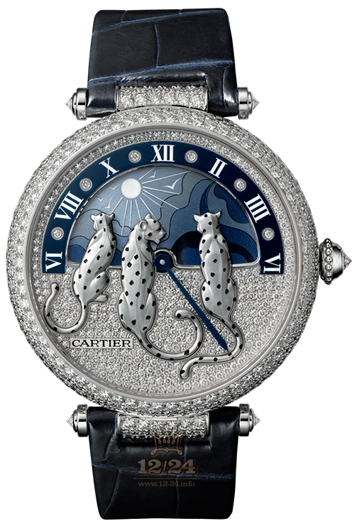 Cartier Creative Jeweled Reves de Pantheres Watch HPI00930