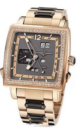 Ulysse Nardin Quadrato Dual Time Perpetual 326-90B-8/69