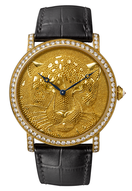Creative Jeweled Ronde Louis Cartier Watch HPI00696