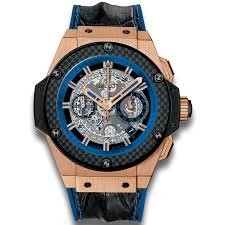 Hublot King Power Unico Gold And Blue 48 701.OQ.0119.HR