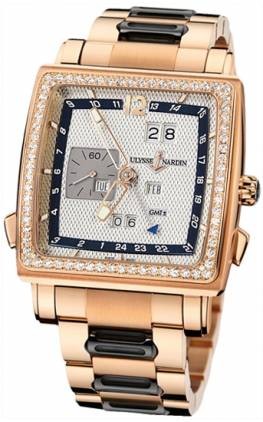 Ulysse Nardin Quadrato Dual Time Perpetual 326-90B-8M/61