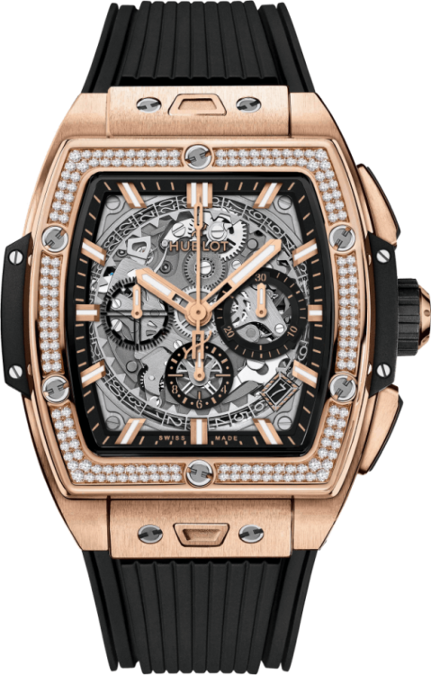 Hublot Spirit Of Big Bang King Gold Diamonds 642.OX.0180.RX.1104