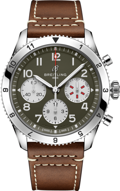 Breitling Classic AVI Chronograph 42 Curtiss Warhawk A233802A1L1X1