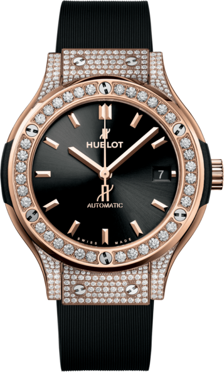 Hublot Classic Fusion King Gold Pave 565.OX.1480.RX.1604