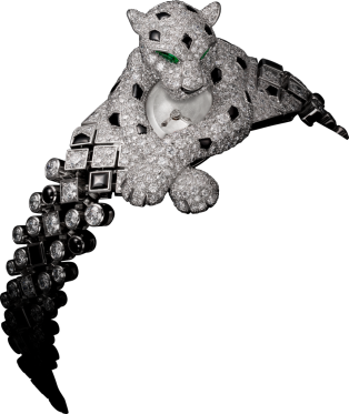 Cartier Creative Jeweled High Jewellery Figurative Watch HPI01143