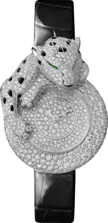 Cartier With Menagerie Motif Panthere Songeuse Watch HPI01437
