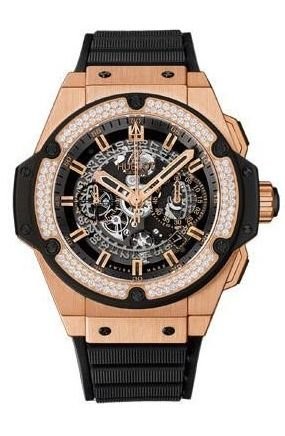 Hublot King Power Unico Gold Diamonds 48 701.OX.0180.RX.1104