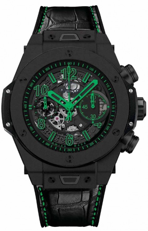 Hublot Big Bang Unico All Black Green 45 411.CI.1190.LR.ABG14