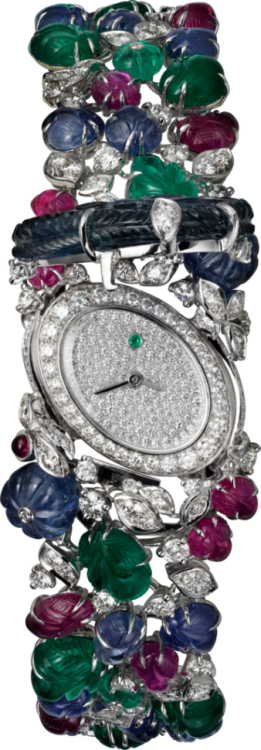Cartier Creative Jeweled High Jewellery Secret Hour Watch HPI00671
