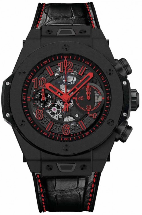 Hublot Big Bang Unico All Black Red 45 411.CI.1190.LR.ABR14