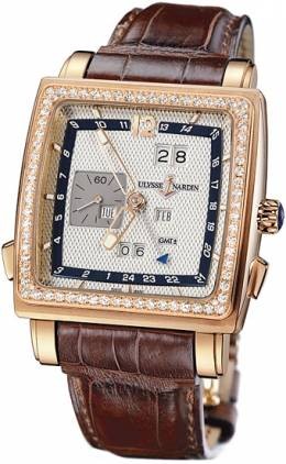 Ulysse Nardin Quadrato Dual Time Perpetual 326-90B/61