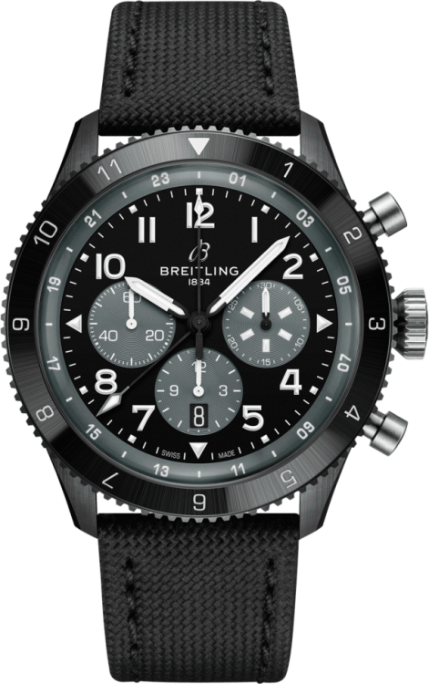 Breitling Classic Super AVI B04 Chronograph GMT 46 Mosquito Night Fighter SB04451A1B1X1