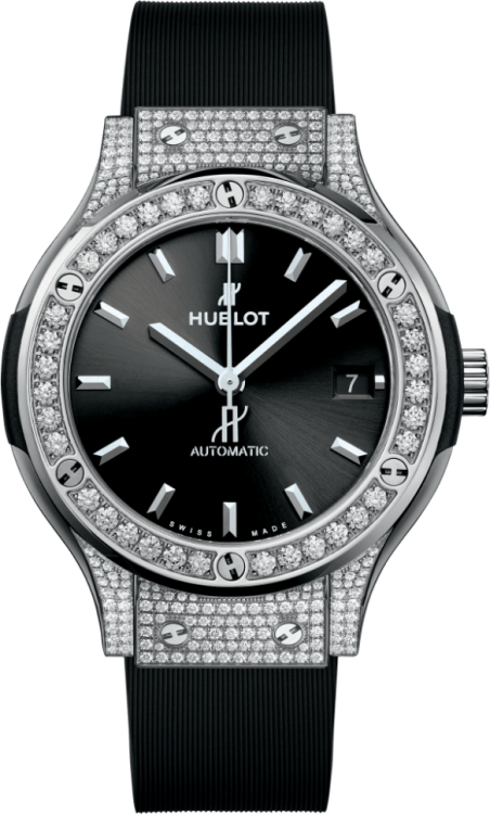 Hublot Classic Fusion Titanium Pave 565.NX.1470.RX.1604