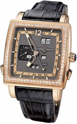 Ulysse Nardin Quadrato Dual Time Perpetual 326-90B/69