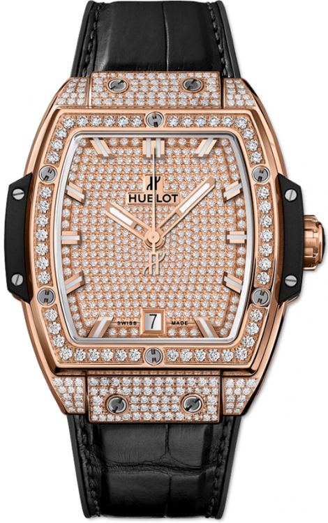 Hublot Spirit of Big Bang King Gold Full Pave 665.OX.9010.LR.1604
