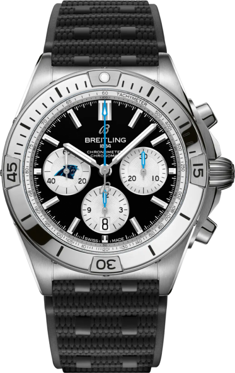Breitling Chronomat B01 42 NFL Carolina Panthers Edition AB01342B1B5S1