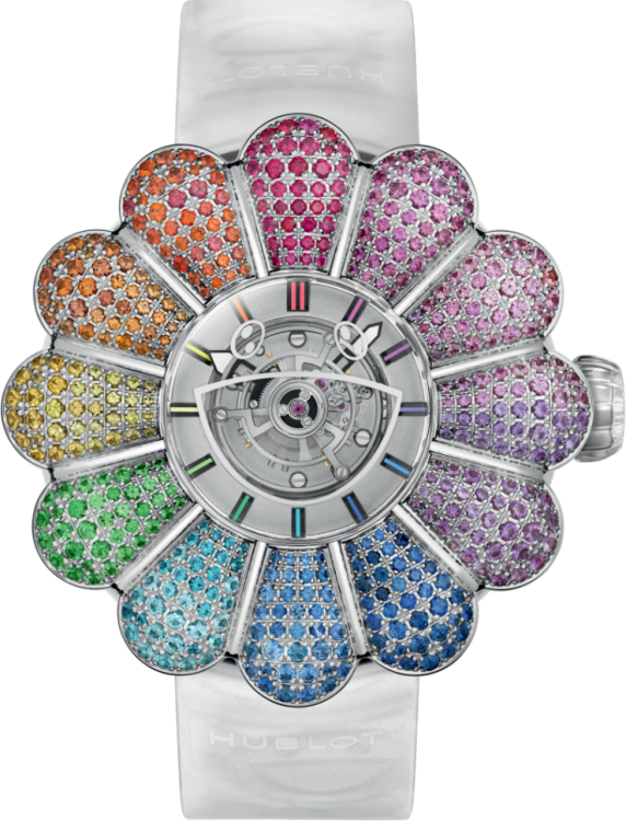 Hublot Exceptional Timepieces MP-15 Takashi Murakami Tourbillon Sapphire Rainbow 915.JX.4802.RT.1199