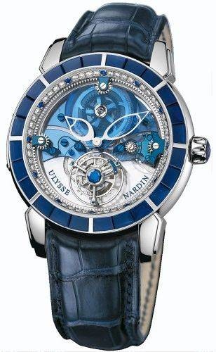 Ulysse Nardin Exceptional Royal Blue Tourbillon Haute Joaillerie 799-90BAG