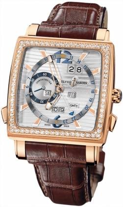 Ulysse Nardin Quadrato Dual Time Perpetual 326-90B/91