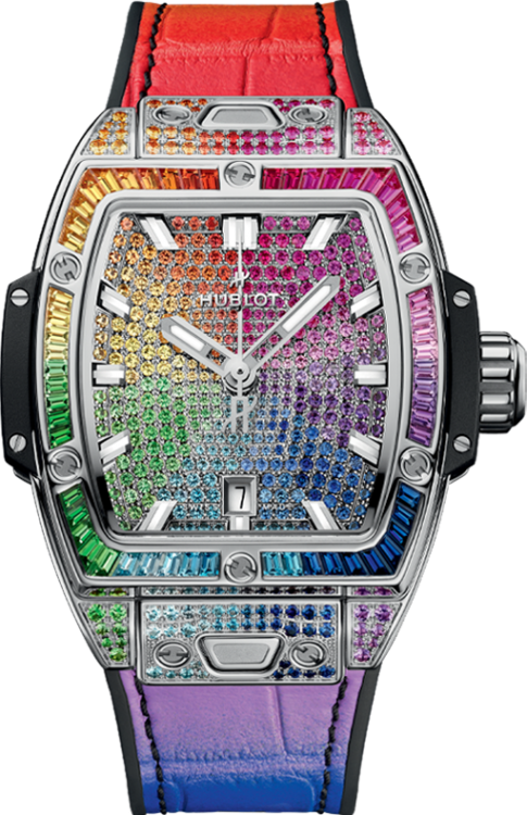 Hublot Spirit of Big Bang Steel Rainbow 682.SX.9900.LR.0999