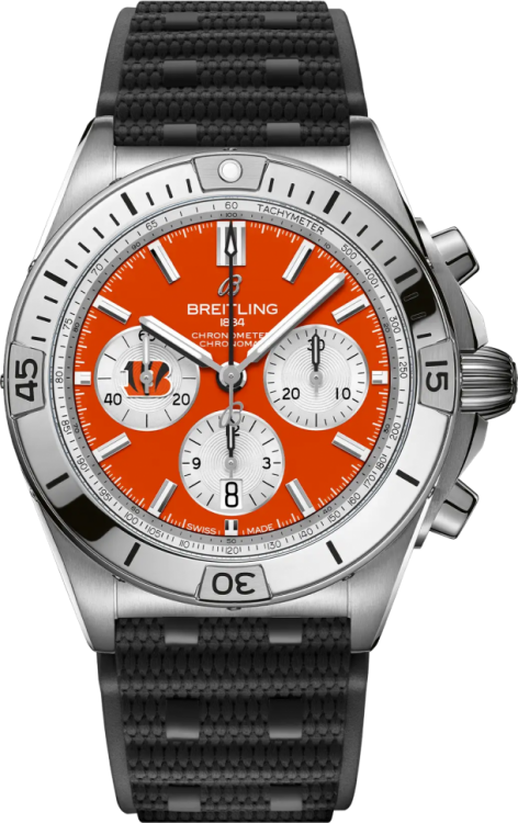 Breitling Chronomat B01 42 NFL Cincinnati Bengals Edition AB01342B1O1S1