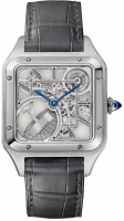 Cartier Santos-Dumont Skeleton Watch With Micro-Rotor WHSA0032