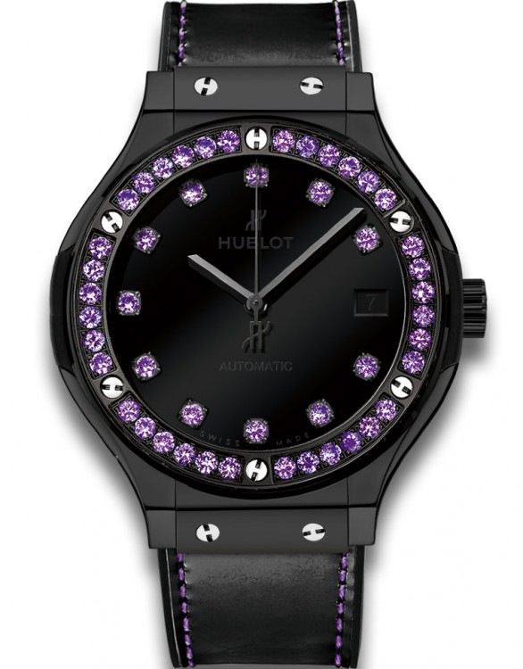 Hublot Classic Fusion Shiny Ceramic Purple 38 565.CX.1210.VR.1205