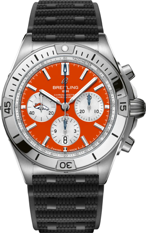 Breitling Chronomat B01 42 NFL Denver Broncos Edition AB01342B1O2S1