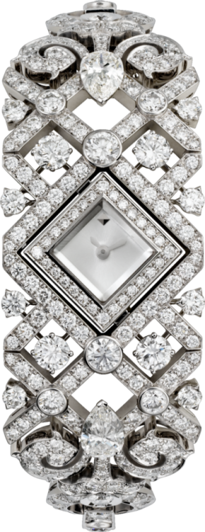 Cartier Creative Jeweled High Jewellery Visible Hour Watch HPI00433