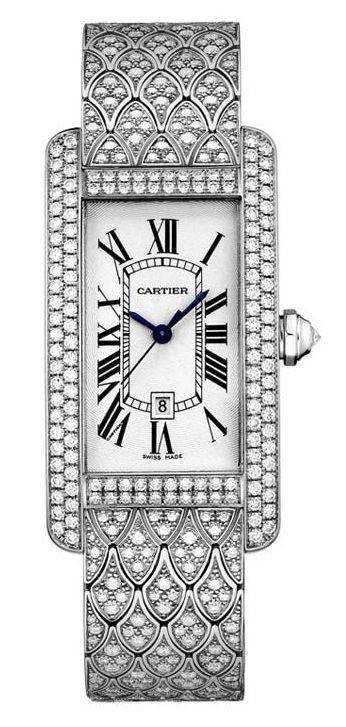 Cartier Tank Americaine Watch Medium Model HPI00622