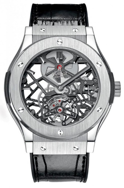 Hublot Classic Fusion Skeleton Tourbillon Titanium 45 505.NX.0170.LR