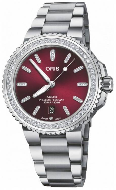 Oris Aquis Date Diamonds 01 733 7766 4998-07 8 22 05PEB