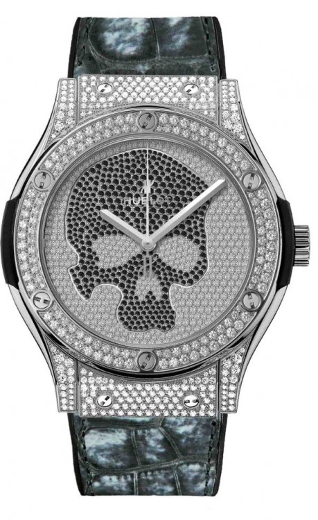 Hublot Classic Fusion Skull Titanium Full Pave 511.NX.9000.LR.1704.SKULL