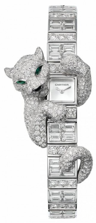 Cartier Les Heures Fabuleuses Baguette Panthere