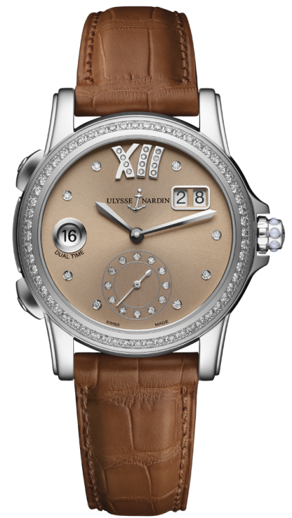 Ulysse Nardin Classico Dual Time Lady 3343-222B/30-09