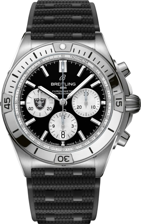 Breitling Chronomat B01 42 NFL Las Vegas Raiders Edition AB01342B1B1S1