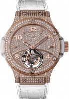 Hublot Big Bang Gold White Tourbillon Full 345.PE.9010.LR.1704