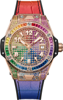 Hublot Big Bang One Click King Gold Rainbow 485.OX.9900.LR.0999