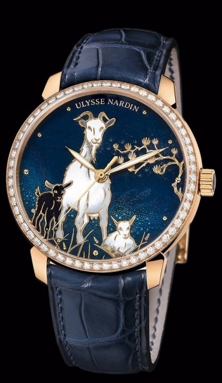 Ulysse Nardin Classico Enamel 8156-111B-2/CHEVRE