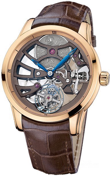 Ulysse Nardin Exceptional Skeleton Tourbillon Manufacture 1706-129/BQ